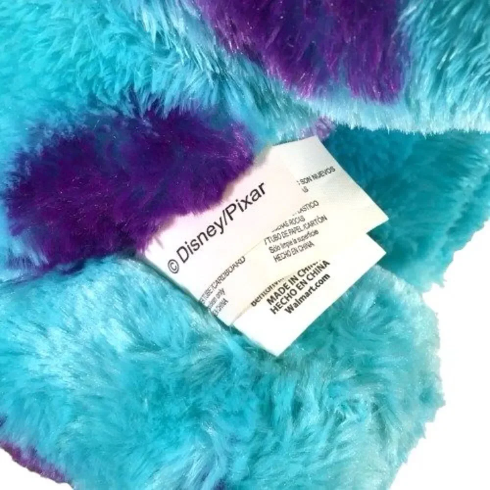 Gemmy Disney Pixar Monsters Inc Sulley Plush Halloween w/Pumpkin Door Greeter